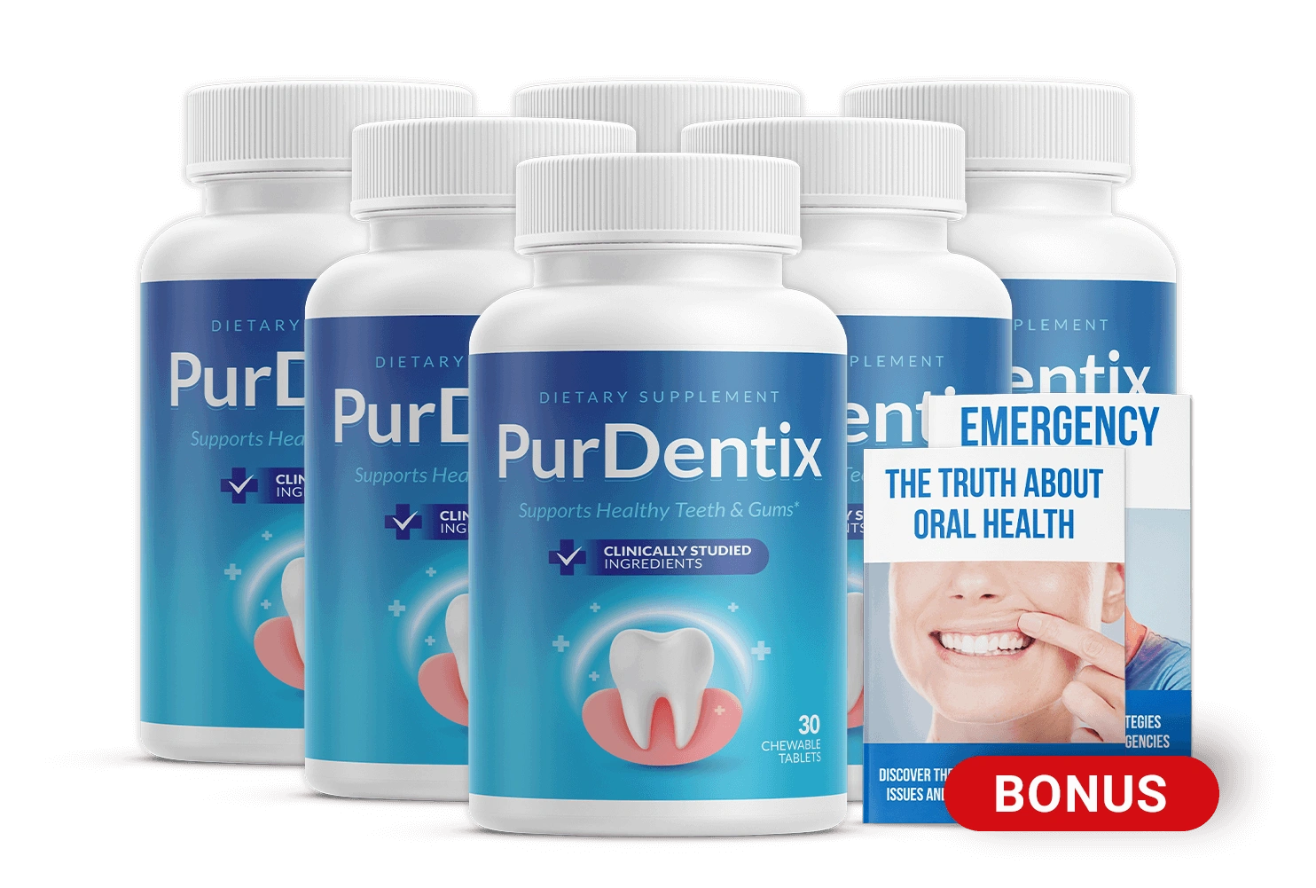 PurDentix 6 Bottle Package
